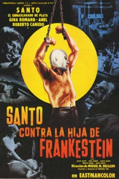 Poster Santo vs. la Hija de Frankestein