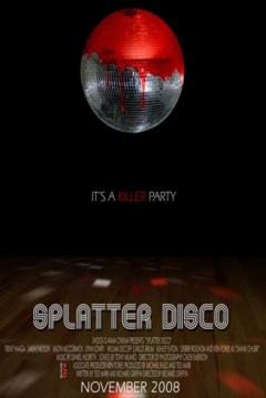 Poster Splatter Disco