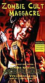 Poster Zombie cult massacre