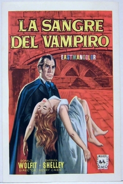 Poster La Sangre Del Vampiro