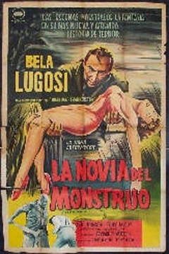 Poster La Novia del Monstruo