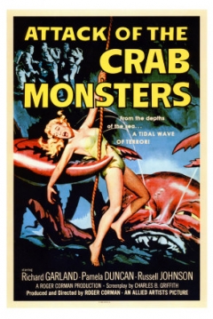 Poster El Ataque de los Cangrejos Gigantes