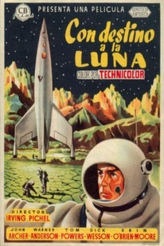 Poster Con Destino a la Luna