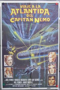 Poster Viaje a la Atlántida del Capitán Nemo