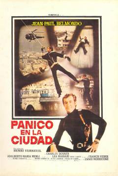 Poster Pánico en la ciudad