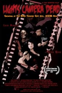 Poster Lights Camera Dead
