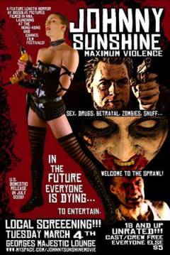 Poster Johnny Sunshine Máxima Violencia