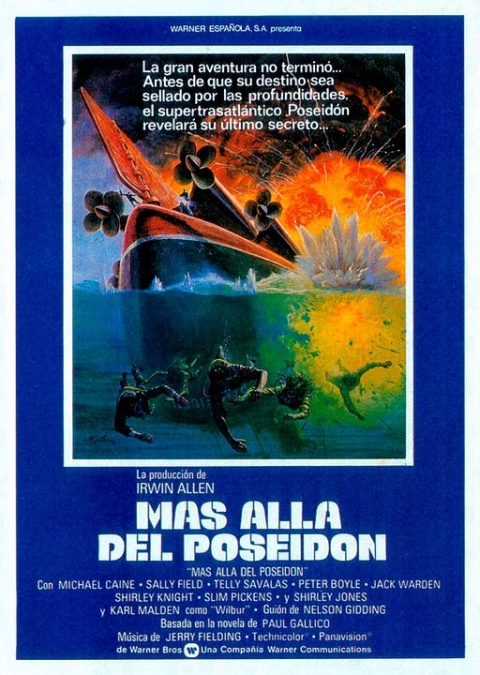 Mas allá del Poseidón — póster