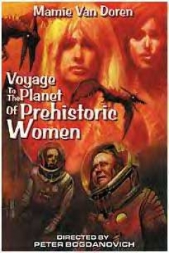 Poster Viaje al Planeta de las Mujeres Prehistóricas