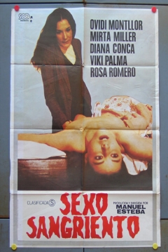 Poster Sexo Sangriento