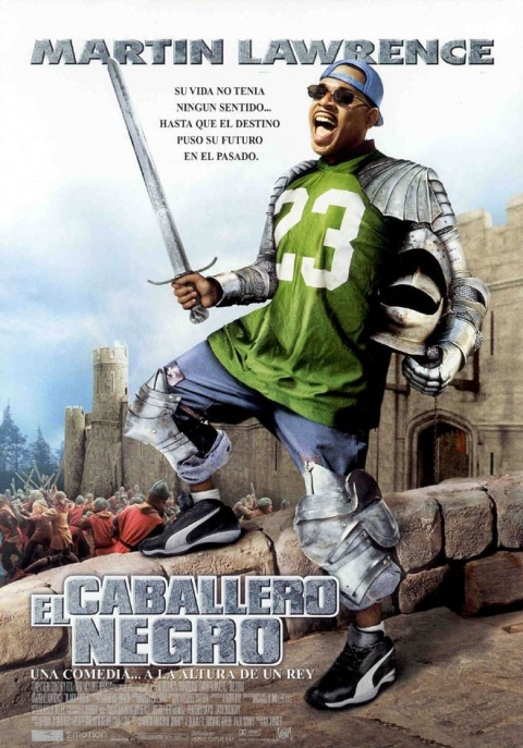 El Caballero Negro — póster