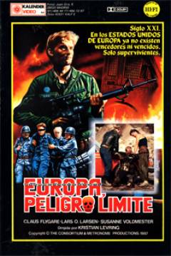 Poster Europa, Peligro Límite