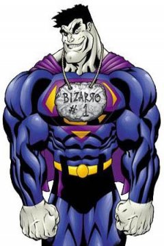 Poster Bizarro Superman