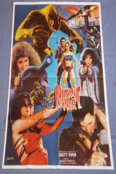 Poster Mutantes en Guerra