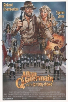 Poster Allan Quatermain y la ciudad perdida del oro