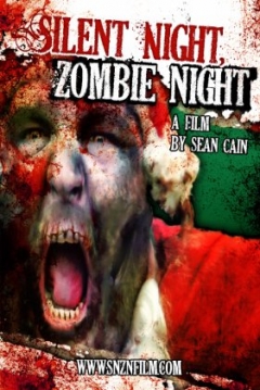 Poster Silent Night, Zombie Night