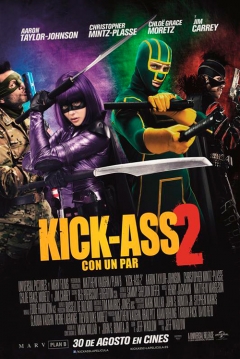 Poster Kick Ass 2: Con un Par