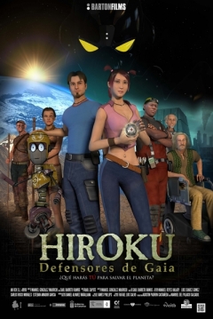 Poster Hiroku y los Defensores de Gaia