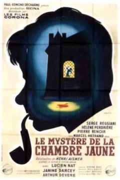 Poster El Misterio del Cuarto Amarillo