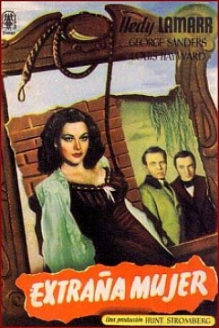 Poster La Extraña Mujer