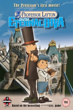 Poster El Profesor Layton y la Diva Eterna