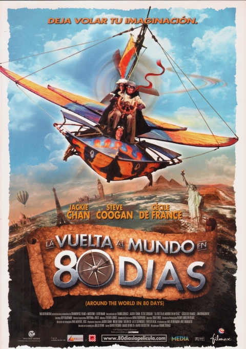 La Vuelta al Mundo en 80 Días — póster