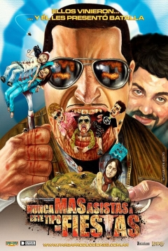 Poster Nunca más Asistas a este Tipo de Fiestas (Santoro 2)