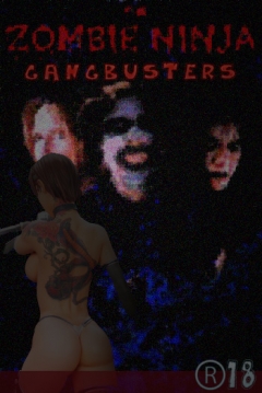 Poster Zombie Ninja Gangbangers 