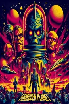 Poster El Planeta Prohibido (Remake)