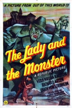 Poster La Dama y el Monstruo