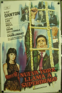 Poster Nueva York Llama a Superdrago