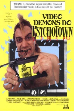 Poster Bloodbath in Psycho Town (Video Demons do Psychotown)