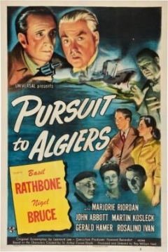 Poster Persecucion en Argel