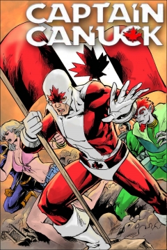 Poster Capitán Canuck