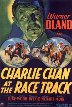 Poster Charlie Chan en la Pista
