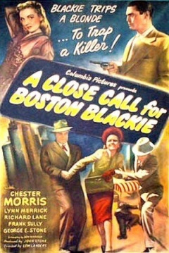 Poster A Close Call for Boston Blackie