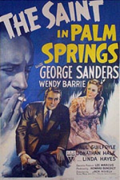 Poster El Santo en Palm Springs