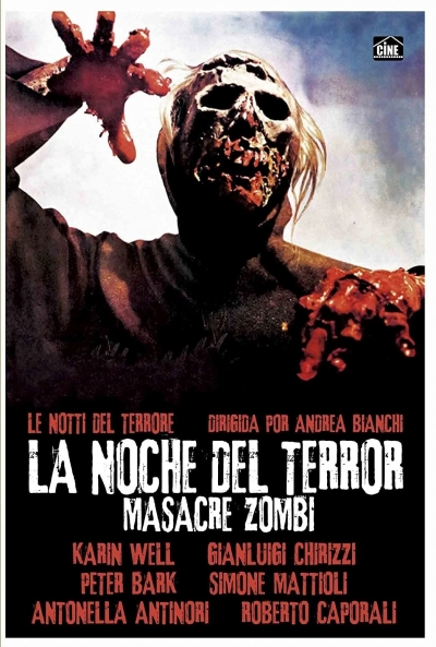 Poster La Noche del Terror (Masacre Zombie)