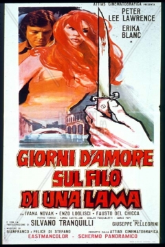 Poster Love and Death on the Edge of a Razor