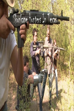 Poster Skunk-Ape Hunters in Texas