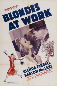 Poster Blondes at Work