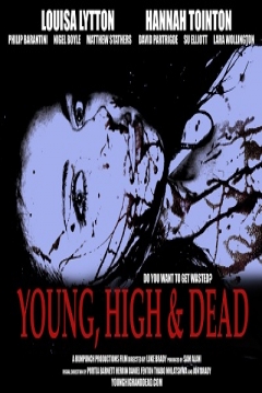 Poster Young, High and Dead