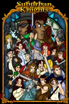 Poster Suburban Knights