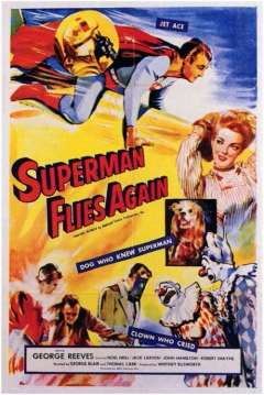 Poster Superman Flies Again