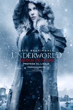 Poster Underworld 5: Guerras de Sangre
