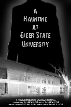 Poster A Haunting at Giger State University