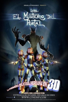 Poster Lars y el Misterio del Portal