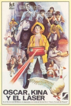 Poster Oscar, Kina y el Laser