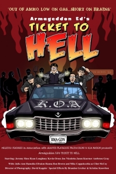 Poster Armageddon Ed's ticket to Hell