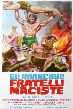 Poster Los Invencibles Hermanos Maciste